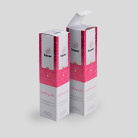 Flaschenverpackung, farbig bedruckt, Motiv