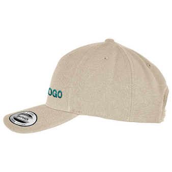 FLEXFIT - Classics 5-Panel Premium Curved Visor Snapback Cap, seitlich