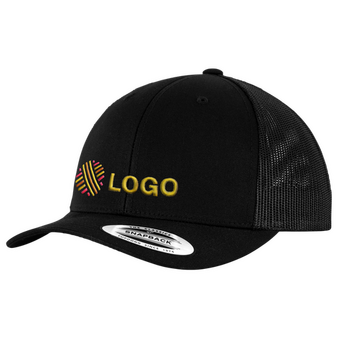 FLEXFIT - Retro Trucker Snapback Cap, seitlich
