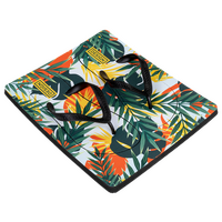 Flip-Flops mit schwarzem PVC-Riemen