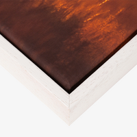 Fotodirektdruck auf Leinwand 40 x 30 cm inkl. Holz-Keilrahmen 2 cm, fertig aufgespannt Schattenfugenrahmen weiß