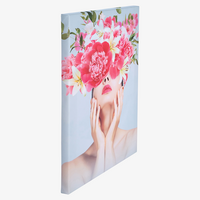 Fotodirektdruck auf Leinwand 30 x 20 cm inkl. Holz-Keilrahmen 4 cm, fertig aufgespannt, Seitlich