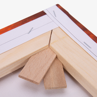 Leinwand, farbig bedruckt, details