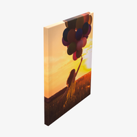 Fotodirektdruck auf Leinwand 40 x 30 cm inkl. Holz-Keilrahmen 4 cm, fertig aufgespannt 