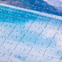 Fotopuzzle, farbig bedruckt, liegend, details