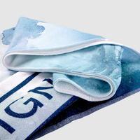 Fotostrandtuch, 300 g/m², 100 x 150 cm, Detailansicht