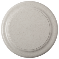 unbedrucktes Frisbee von vorne