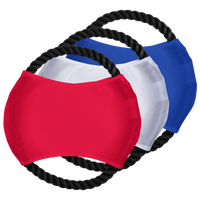 bunte Frisbees aufgereiht unbedruckt