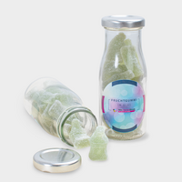 Fruchtgummi, farbig bedruckt, liegen