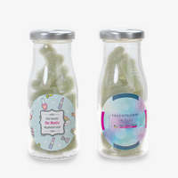 Glas, farbig bedruckt, Motiv