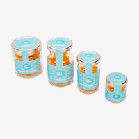 Fruchtgummi Fruchtsaftbeeren 4 verschiedene Gläsergrößen, Zitrone