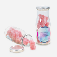 Fruchtgummi, farbig bedruckt, liegen