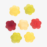 Fruchtgummi, farbig, Blume
