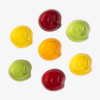 Fruchtgummi, farbig, Zeichen