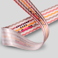 Geschenkband, farbig bedruckt, Band