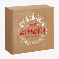 Geschenkbox, farbig bedruckt, Motiv