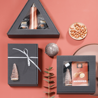 Geschenkbox, anthrazit, verschiedene Formen