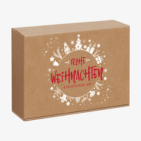 Delikatessenkarton, farbig bedruckt, Motiv