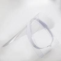 Gesichtsvisiere, weiß, Seitenansicht