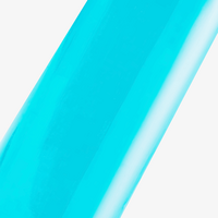 Glasflasche mit Edelstahlverschluss unbedruckt