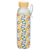 Glasflasche mit individueller Filzhülle