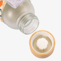 Glasflasche mit individueller Filzhülle