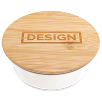 Glas-Lunchbox Gravur Draufsicht