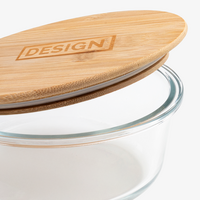 Glas-Lunchbox Gravur Detail Deckel