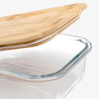 Glas-Lunchbox Detail Deckel