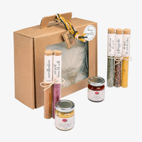 Gourmetbox Gewürzexplosion, Box und Inhalt
