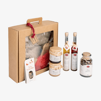 Gourmetbox Weihnachten, Box mit Inhalt