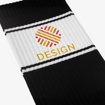 Gripsocken classic, 4/0-farbig bedruckt, Detial Druck