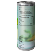 Gurke-Basilikum aromatisiertes Wasser, bedruckt mit Ihrem Wunschmotiv (pfandfrei)