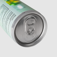 Gurke-Basilikum aromatisiertes Wasser, bedruckt mit Ihrem Wunschmotiv