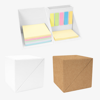 Haftnotizen-Set 250 Blatt inkl. 180 Papiermarkern in unterschiedlichen Farben und einem Stifthalter Farbauswahl