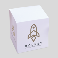 Haftquader, farbig bedruckt, liegend