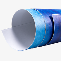 Klebefolie, farbig bedruckt, Motiv, eingerollt