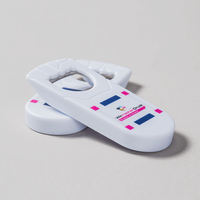 Flaschenöffner, farbig bedruckt, liegend