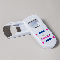 Flaschenöffner, farbig bedruckt, liegend