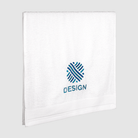 Handtuch Klassik, 450 g/m², bestickt