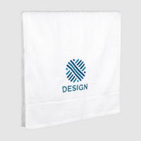 Handtuch Premium, 500 g/m², bestickt