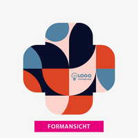 Aufkleber, farbig bedruckt, rolle