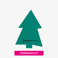 Aufkleber, farbig bedruckt, Form