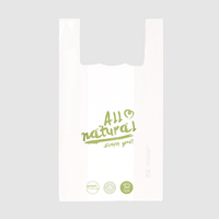 Hemdchentragetasche 28 x 14 x 48 cm, weiß, Motiv: All natural