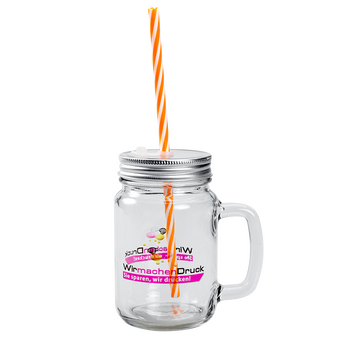 Henkelglas bedruckt