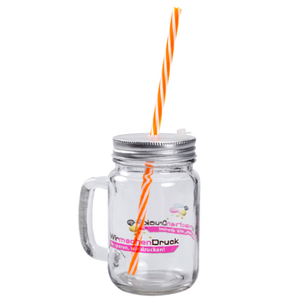 Henkelglas bedruckt
