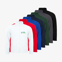 Fleecejacke, farbig bedruckt, Motiv