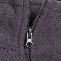 Fleecejacke, farbig bedruckt, details