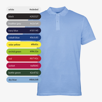 Herren-Poloshirt, B&C, Organic - mit EINER Druckposition