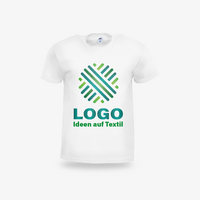 Herren-T-Shirt Budget, weiß - Fruit of the Loom, mit einer Druckposition